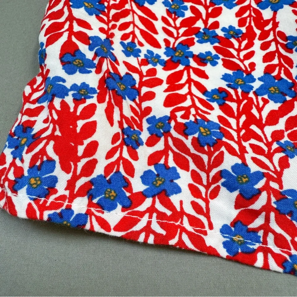 J. CREW Re-imagined ditzy floral tank top, M.